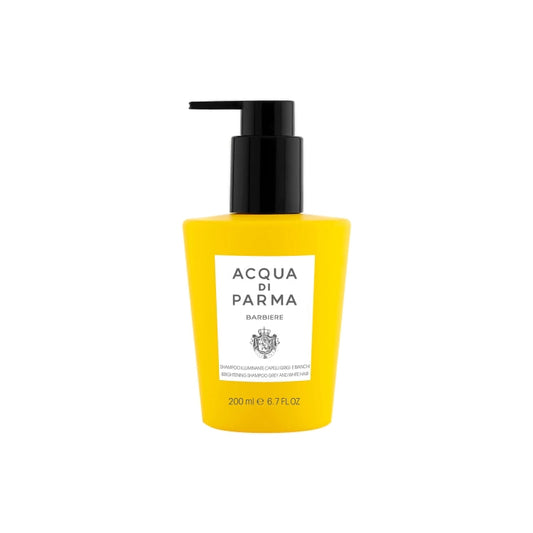 Acqua di Parma - Barbiere - Shampoo Illuminante Capelli Grigi & Bianchi - Brightening Shampoo Grey And White Hair