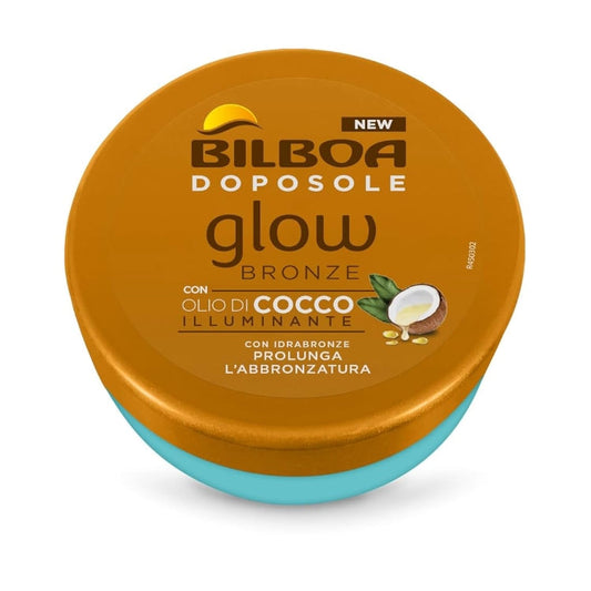 Bilboa - Doposole - Glow Bronze - Con Olio Di Cocco Illuminante - Con Idrabronze Prolunga L'Abbronzatura