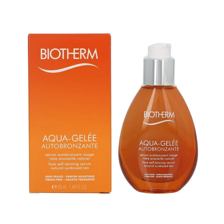 Biotherm - Aqua-Gelée Autobronzante - Sérum Autobronzant Visage Hâle Ensoleillé Naturel - Face Self-Tanning Serum - Natural Sunkissed Tan - Sans Traces - Parfum Aquatique - Streak-Free - Aquatic Fragrance