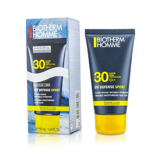 Biotherm - Homme - UV Defense Sport - Fluide Visage Invisible Hydratant - Invisible Moisturizing Face Fluid