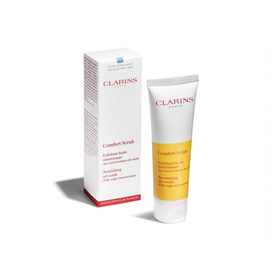 Clarins - Comfort Scrub - Exfoliant Huile Nourissant - Aux Microcristaux De Sucre - Nourishing Oil Scrub - With Sugar Microcrystals
