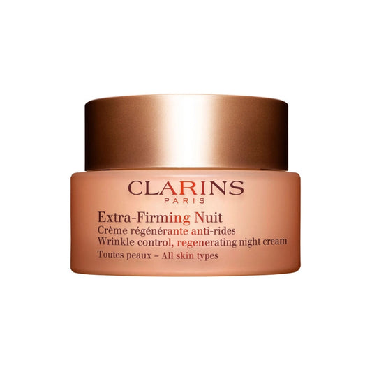 Clarins - Extra-Firming Nuit - Crème Régénérante Anti-Rides - Wrinkle Control Regenerating Night Cream - Toutes Peaux - All Skin Types