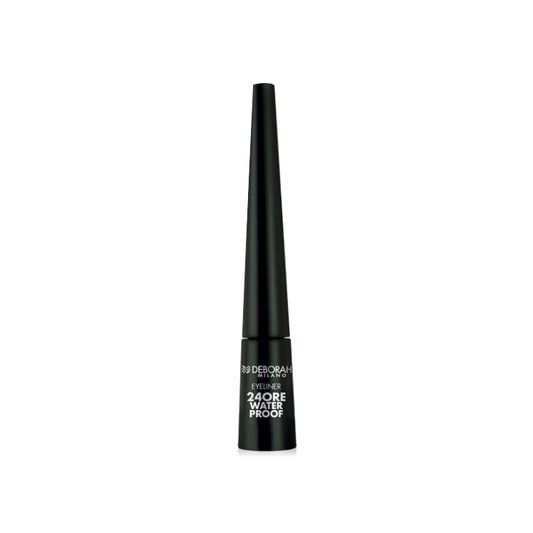 Deborah - Eyeliner 24 Ore Waterproof - Eyeliner Liquido Effetto Brillante - Precisione & Tenuta Estrema - High Precision Liquid Eyeliner - Long Lasting Shiny Texture