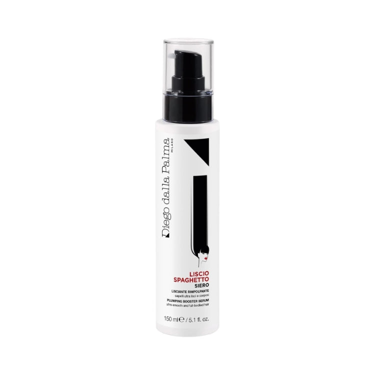 Diego dalla Palma - Liscio Spaghetto - Siero Lisciante Rimpolpante - Capelli Ultra Lisci & Corposi - Plumping Booster Serum - Ultra-Smooth And Full-Bodied Hair