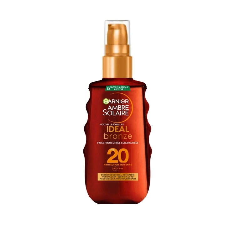 Garnier - Ambre Solaire - Ideal Bronze - Huile Protectrice Sublimatrice - SPF 20
