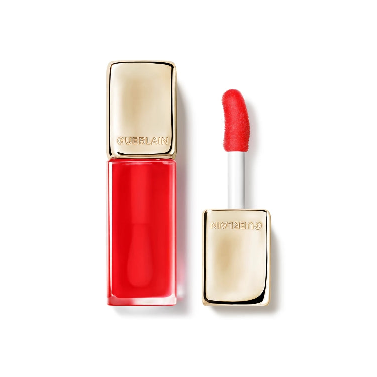 Guerlain - KissKiss Bee Glow Oil - Colour Reviving Lip Plumping Oil - 24H Hydration Honey & Royal Jelly Infused - Huile À Lèvres Repulpante Réhausseur De Couleur - Hydratation 24H Infusé De Miel & Gelée Royale