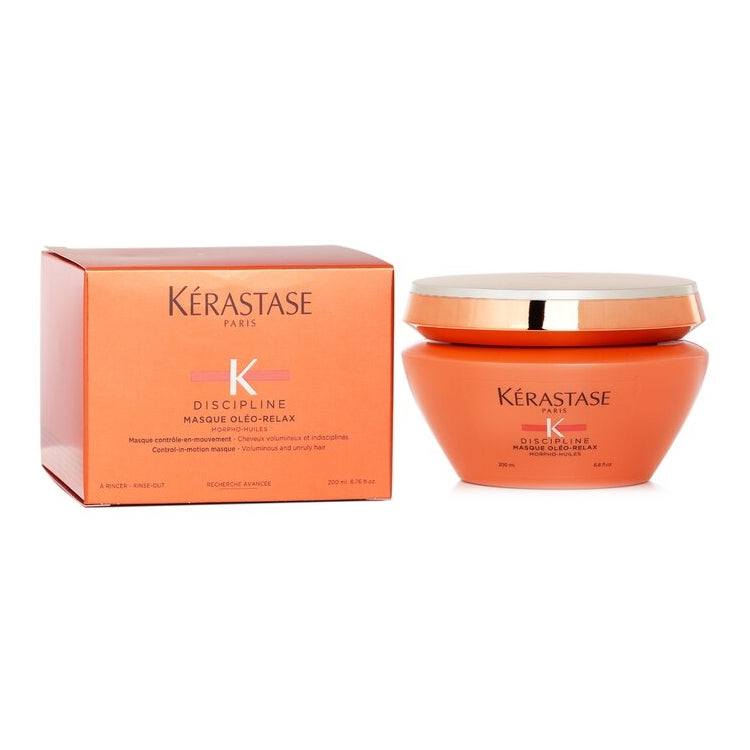 Kérastase - Discipline - Masque Oléo-Relax - Masque Contrôle-En-Mouvement - Cheveux Volumineux Et Indisciplinés - Control-In-Motion Masque - Voluminous And Unruly Hair