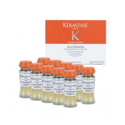 Kérastase - Fusion-Dose - Niacinamide Concentré Nutritive - Soin Source De Nutrition Intense - Cheveux Desséchés - Intensive Nourishing Care - Very Dry Hair