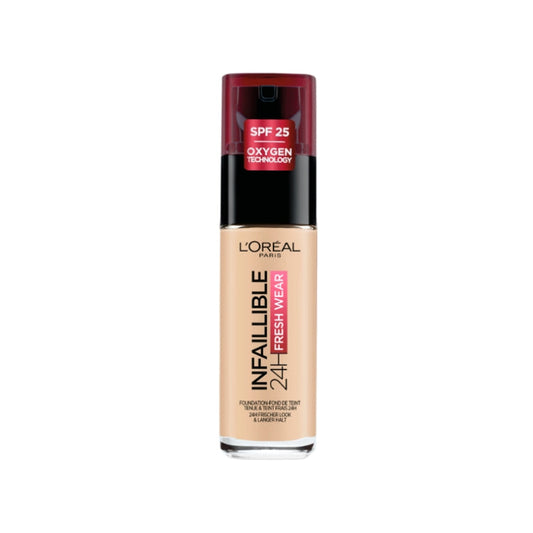 L'Oréal Paris - Infaillible 24H Fresh Wear - Foundation-Fond De Teint Tenue & Teint Frais 24H - 24H Frischer Look & Langer Halt - SPF 25
