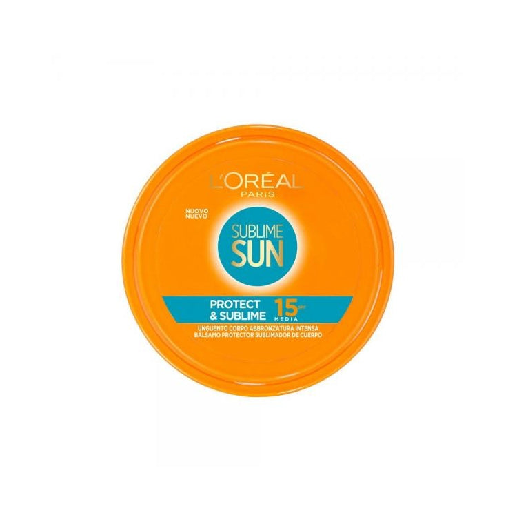 L'Oréal Paris - Sublime Sun - Protect & Sublime - Unguento Corpo Abbronzatura Intensa - Balsamo Protector Sublimador De Cuerpo - SPF 15