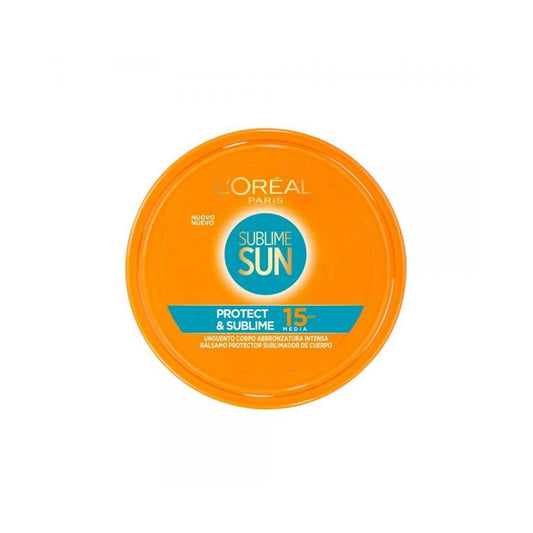 L'Oréal Paris - Sublime Sun - Protect & Sublime - Unguento Corpo Abbronzatura Intensa - Balsamo Protector Sublimador De Cuerpo - SPF 15