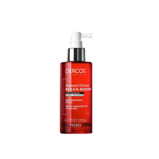 Vichy - Dercos Technique - Aminexil Clinical R.E.G.E.N. Booster - Siero Rinnovatore Capillare - Riduce La Caduta Dei Capelli - Stimola La Crescita Dei Capelli Esistenti - Anti-Caduta Temporanea - Adatto A Tutti I Tipi Di Cuoio Capelluto